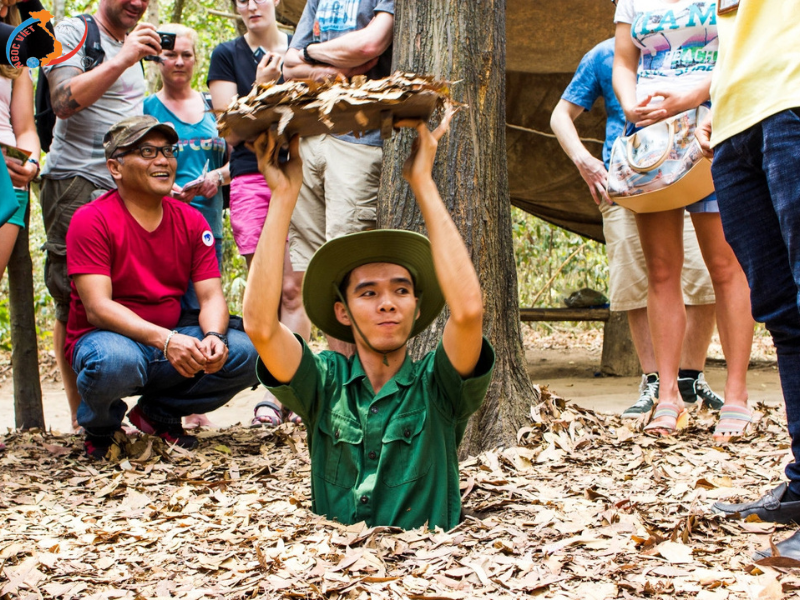 CU CHI TUNNELS – DISCOVER THE LAND OF STEEL – HAFL DAY