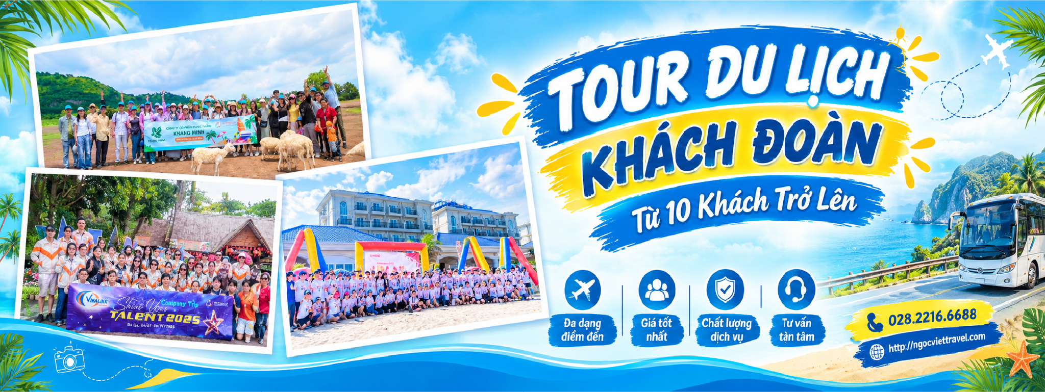 GROUP TOURS - From 10 Guests Or More