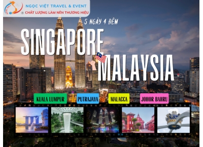 TOUR SINGAPORE - MALAYSIA - DU XUÂN BÍNH NGỌ 2026